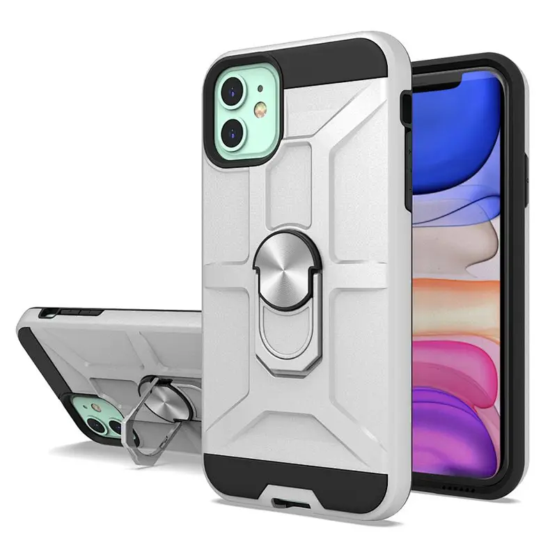 Wholesale Cell phone case For Iphone 11 Ring holder phone cover for iphone 11 pro