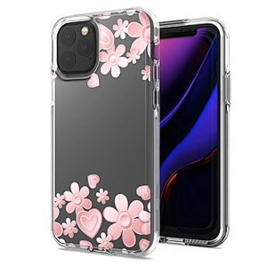 import mobile phone accessories for iphone 11 pro,clear printed phone case for iphone 11 pro