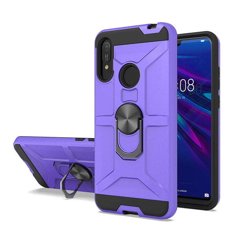 Best quality phone accessories for Huawei multifunctional mobile cases with ring holder for Huawei Y6 Pro 2019
