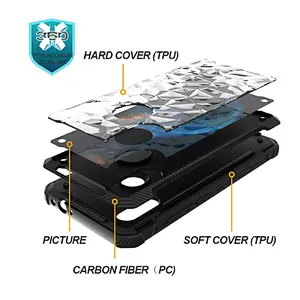 for redmi 7 case,new fashionable phone cover for redmi Y3,popular diamond phone shell