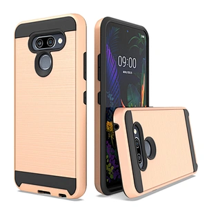 Fundas For Motorola MOTO ONE ZOOM protector PC TPU 2 in 1 brushed metal case for Motorola one pro
