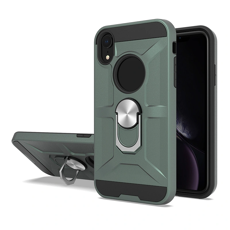 New product fashionable mobile cell phone cover cases with ring kickstand for iPhone X XR XS Max