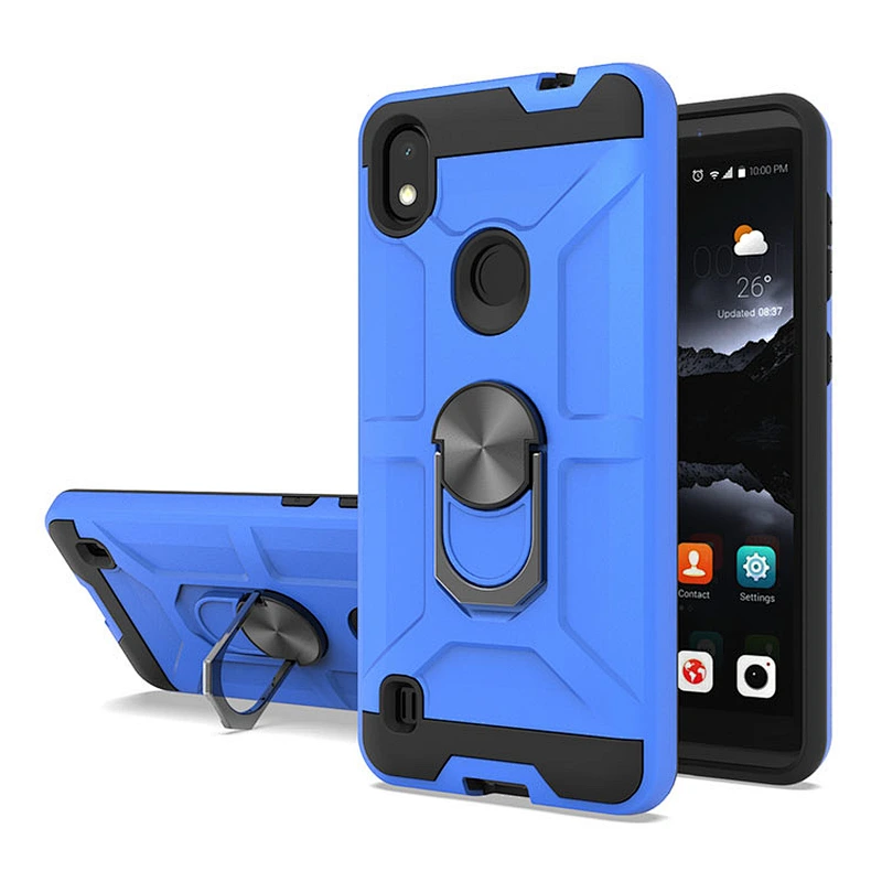 China supplier wholesale phone accessories case with ring back cover for ZTE A530