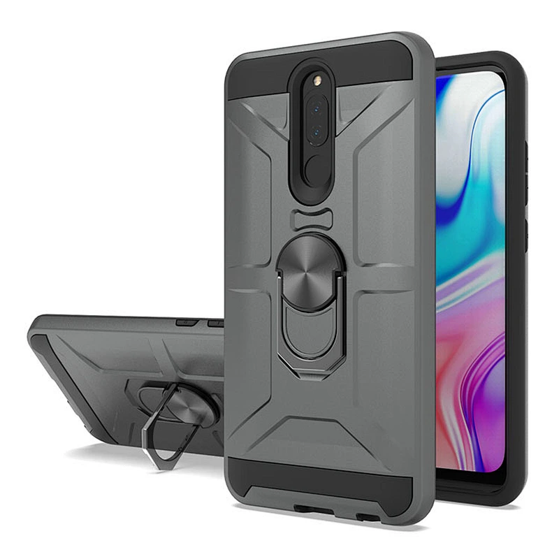 New Design Magnet Car Bracket 360 Ring Holder Phone Case Cover for Xiaomi Redmi 8