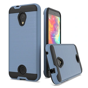 Wholesales brushed metal tpu pc phone case For Coolpad Revvl Plus ILLUMINA 3310 Legacy S