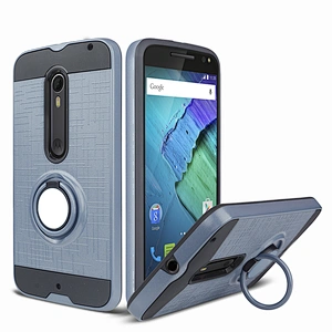 Luxury shockproof phone cover for one zoom,with ring cell Phone Case for MOTO ONE ZOOM