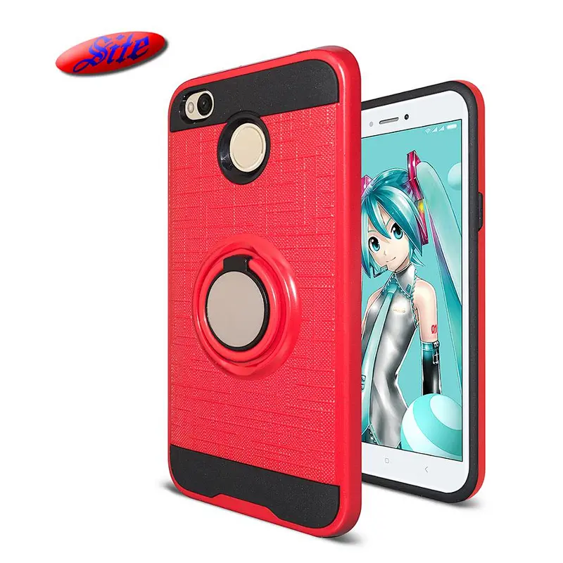 Ring bracket phone case Smart phone case cool phone cover for Redmi 4X