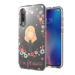 Shock proof High Clear Custom Transparent Private Picture Phone Cases For Mi Redmi Note 8 Pro 9S
