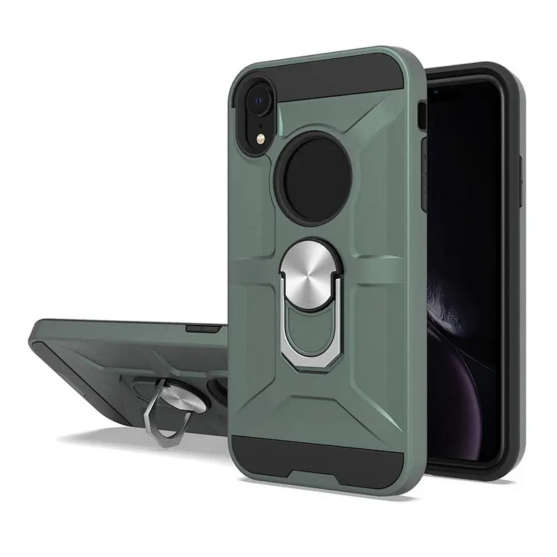 For IPhone XR shockproof case for IPhone X XS MAX hybrid kickstand case