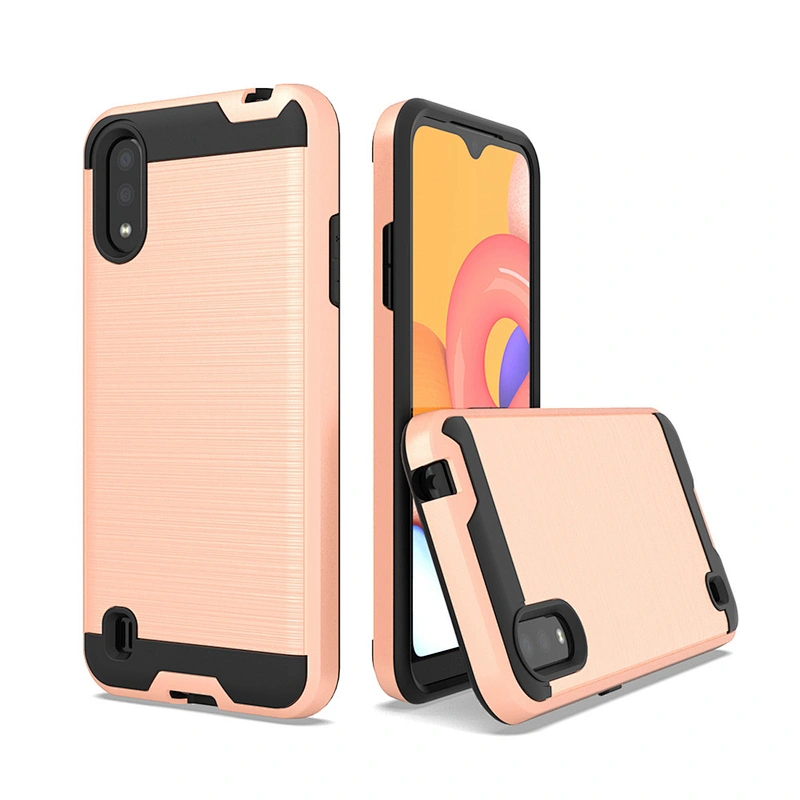 For Samsung phone case manufacturers anti-shock mobile back shell with custom printed for Samsung A01