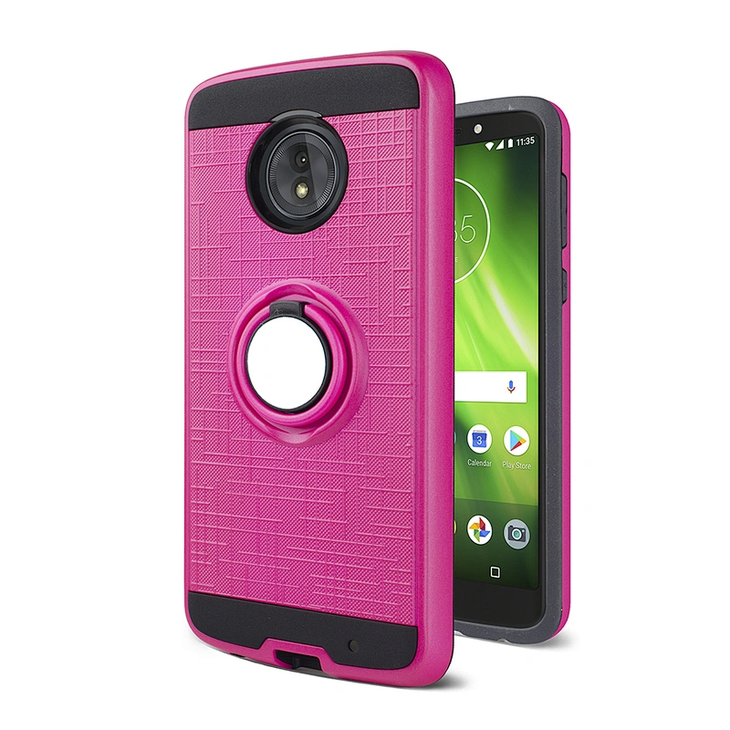Luxury 360 Degree factory Price cell Phone covers For MoTo G6 p