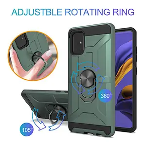 Stylish design matte rugged PC mobile phone case for SAMSUNG A11 A80 A40 S20 PlUS