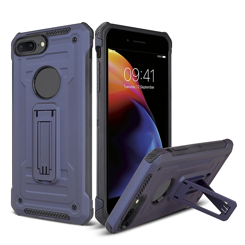 Metal armor kickstand for iphone cover Hybrid Cell Phone Case for iphone XR