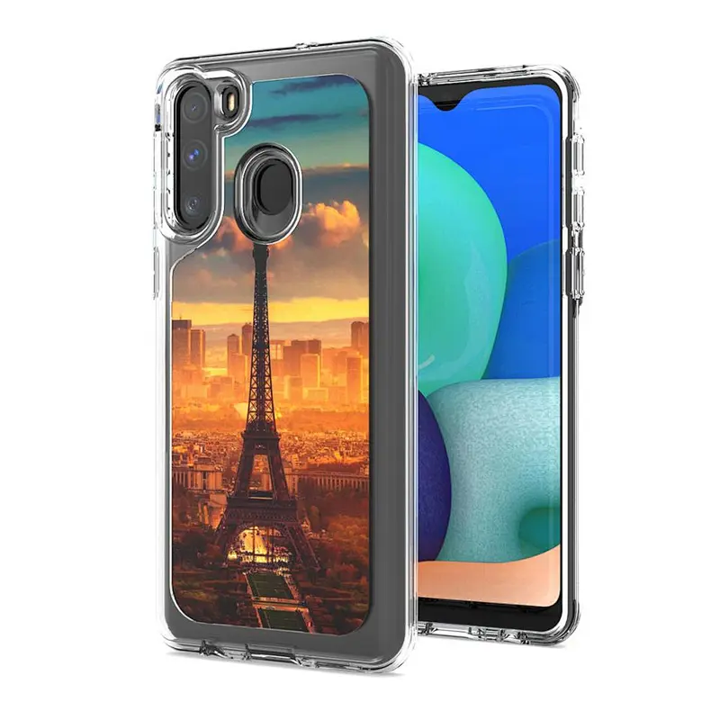 Apply to Samsung Models Luxury IMD Printed Case 3D Marble Mobile Phone Bags for Samsung A21
