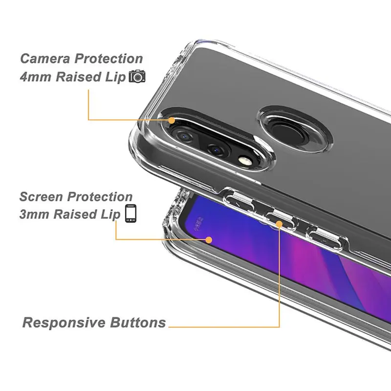 Clear case for Xiaomi Redmi Note7 Note 7 pro fundas para celular
