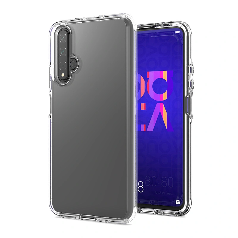 Shockproof custom printed smartphone parts high clear crystal phone case for Huawei Nova 5T