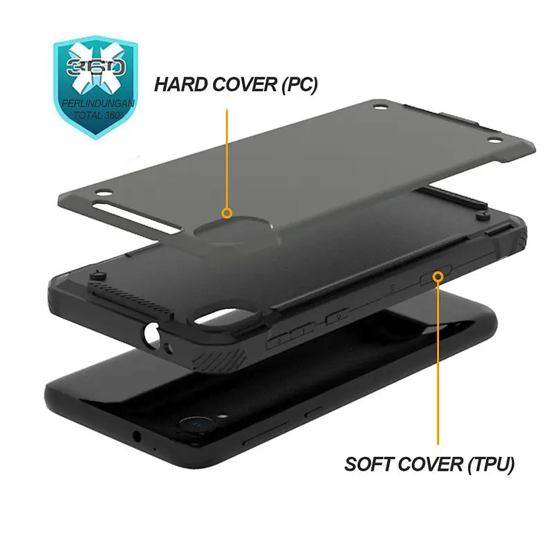 Luxury cell phone case for Motorola E6 matte color ultra thin case for moto e6