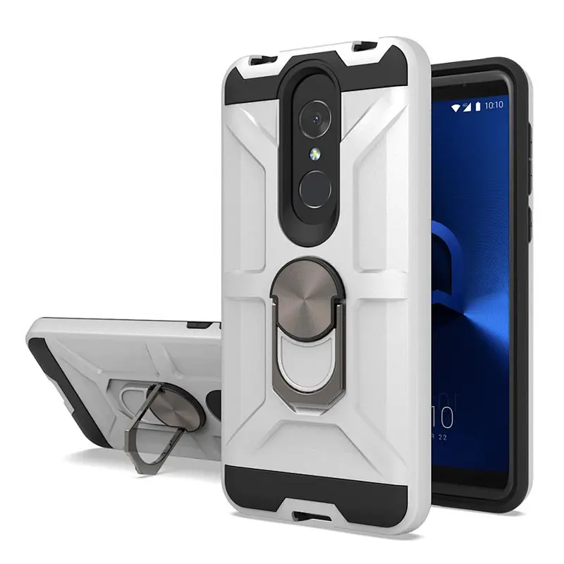 Armor Defender Cell Phone Case with ring for Alcatel 3,Mobile Phone Case for Alcatel 3