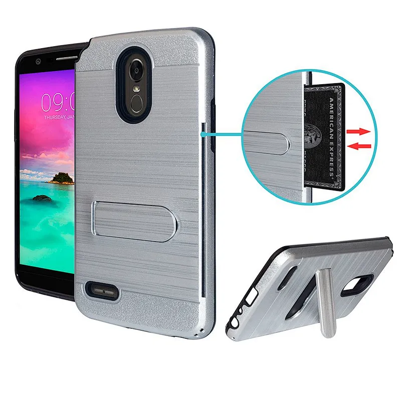 Back Case Kickstand Plug-in Card Mobile Phone Cover For iPhone For I Phone 6 7 8 X XR XS Max