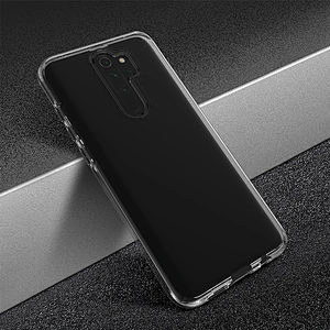 Transparent clear mobile phone accessories back cover case for Xiaomi Redmi Note 8 9 Pro Max 9S