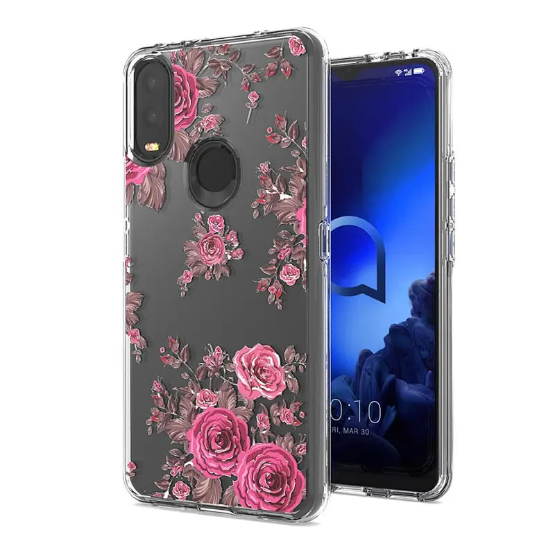 For Alcatel 3V case custom printed phone cover soft tpu pc case for Alcatel 3V 2019