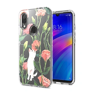 Hot models for Redmi 7 transparent mobile cases fashionable printing phone shell with custom design for Xiaomi