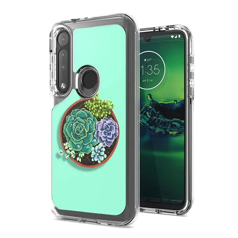 Fashion IMD design case for Motorola G8 Plus  back cover