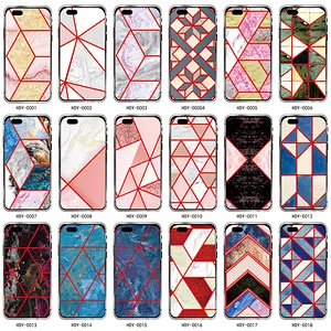 Customized Marble phone case IMD design For IPhone 7 8 Plus XS XR Xs Max 11 pro Max