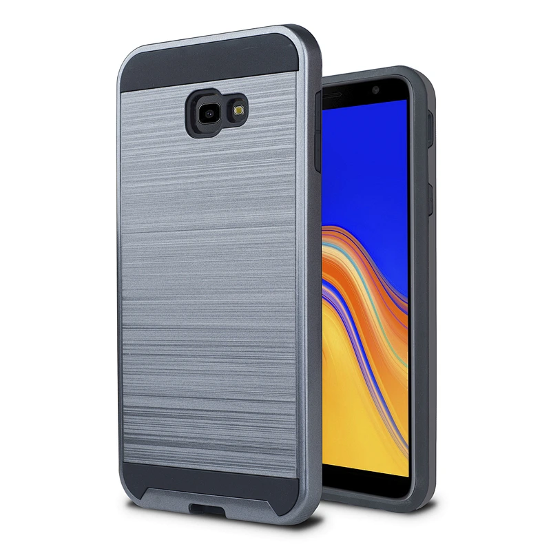Drawing Brushed Protective Phone Case mobile accessories case para celular for Samsung J4 plus