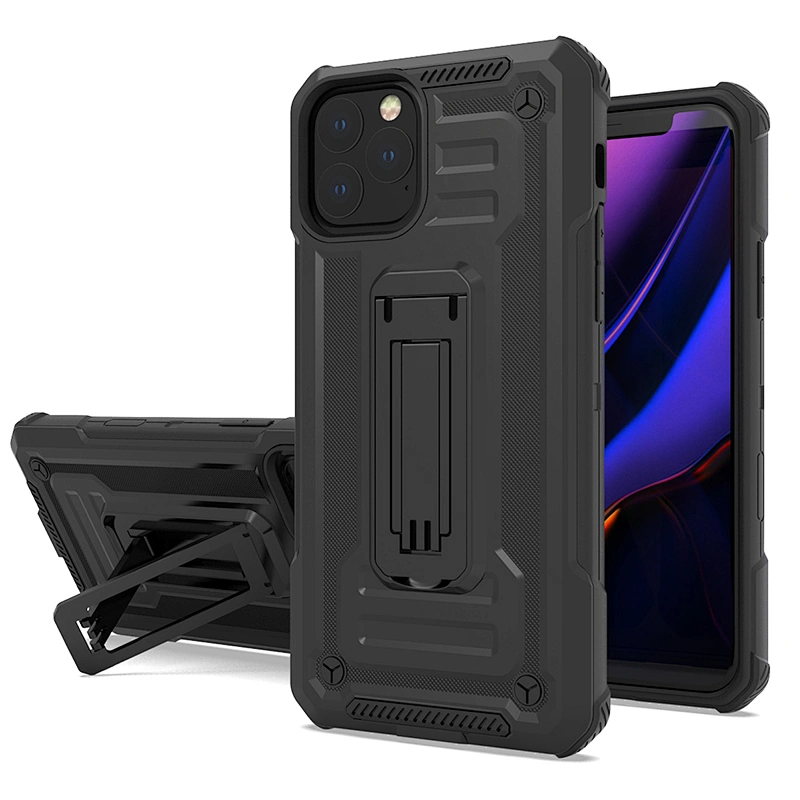 Hybrid 2 In 1 phone case for iphone 11pro max,Kickstand defender cover for iphone 11 pro max