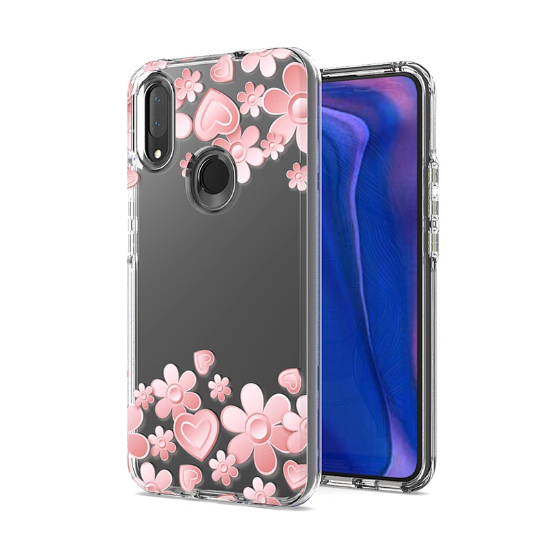 Hot-selling phoneparts for Huawei clear mobile phone covers with custom printing for Huawei P Smart Z