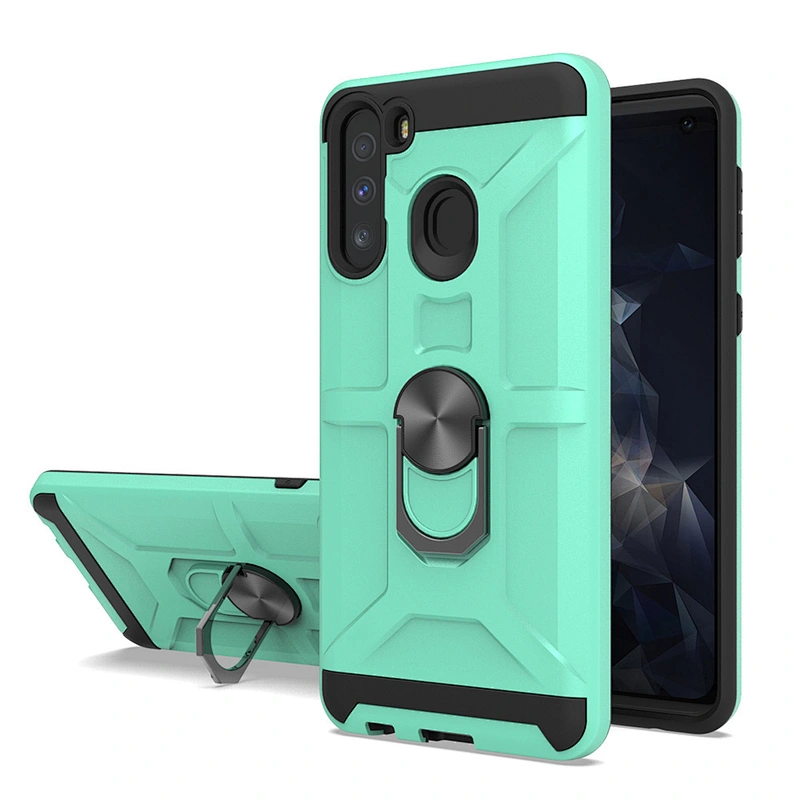 360 adjustable rotating magnet ring cover phone case for SAMSUNG A21 J2 core A20S A11