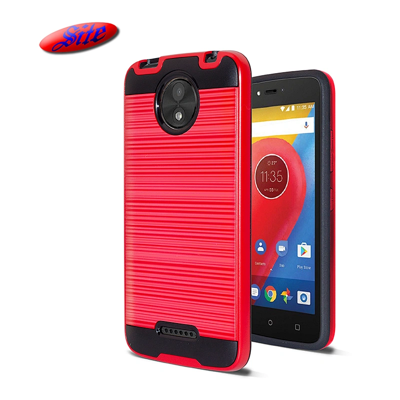 Wholesale Price Mobile Phone Combo 2 In 1 TPU PC Back Cover Stand For Moto C Plus Case