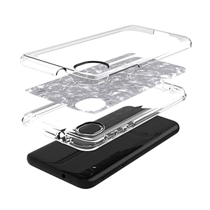 Girls Shell Paper 3 in 1 Transparent Clear Back Phone Covers For Mi Redmi Note 8 Pro 9S