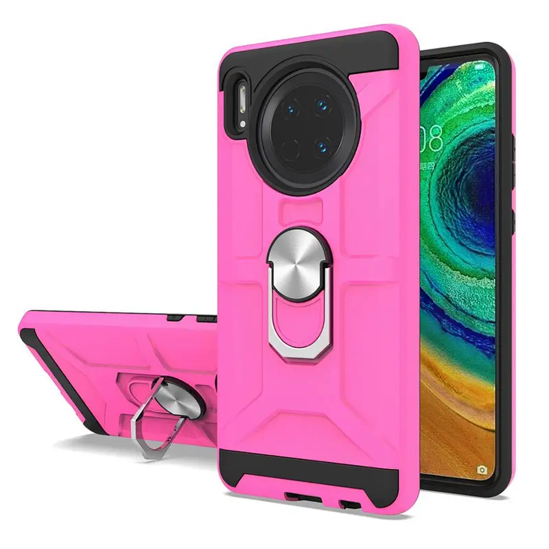 TPU PC2 in 1 Combo Kickstand Cover case  For Huawei Mate 30