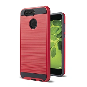 2 in 1 plastic brushed case cheap price phone case cell phone case for P10 selfie/nova 2 plus