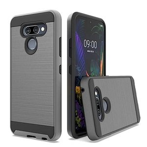 Fundas For Motorola MOTO ONE ZOOM protector PC TPU 2 in 1 brushed metal case for Motorola one pro