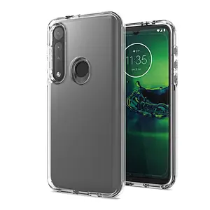 hot selling new factory clear phone case transparent phone cover for Motorola G8 Plus
