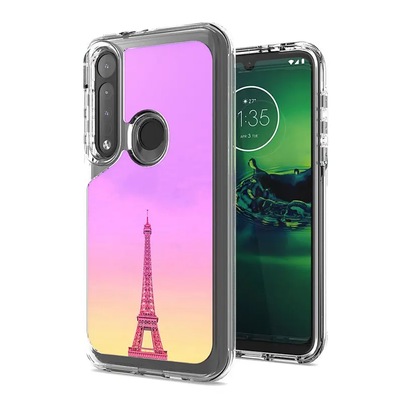 New Products printed phone case fashionable IMD printing phone cover for MOTO G8 Plus