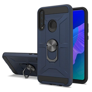 2020 New  Metal ring cell phone cover with kickstand For Huawei Y7P P40 lite Pro
