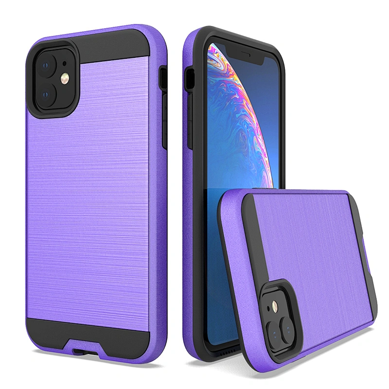 Guangzhou mobile phone case for iphone 11,brushed mobile phone cover for iphone 11