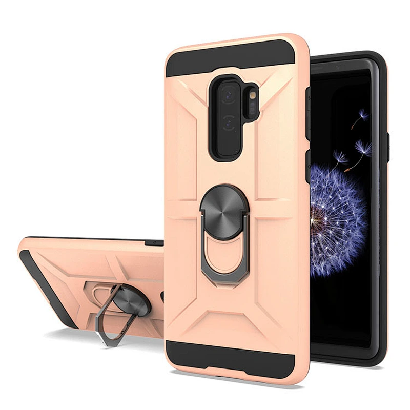 2020 new products good quality tpu pc case 360 degree ring mobile phone housing for Samsung S9
