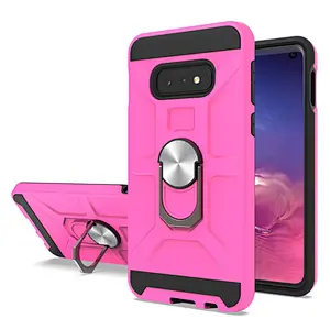 Best selling phone case for Samsung S10e shockproof mobile back cover with ring holder for Samsung S10 Lite