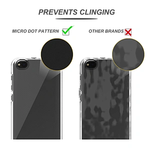 Shockproof Transparent Clear Back Mobile Phone Cover  Full Cover Mobile Phone Protection Case  For Redmi go