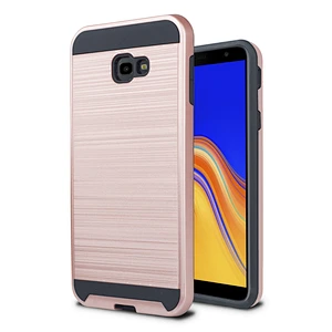 Drawing Brushed Protective Phone Case mobile accessories case para celular for Samsung J4 plus