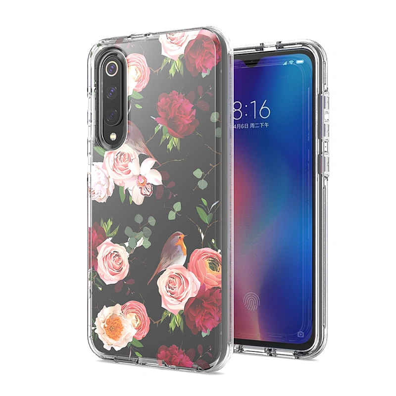 OEM printed ultra clear high transparent accessories mobile phone cover for Xiaomi Mi 9 SE