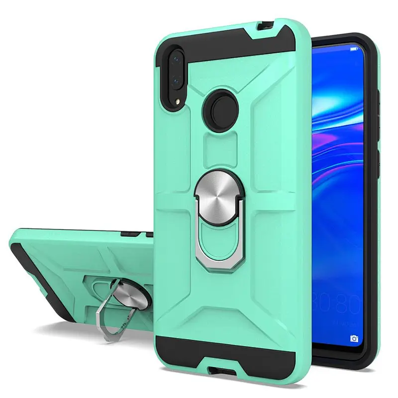 durable magnetic phone case Ring Holder PC TPU phone cover for Huawei Y7 2019/Y7 PRO 2019/Y7 PRIME 2019