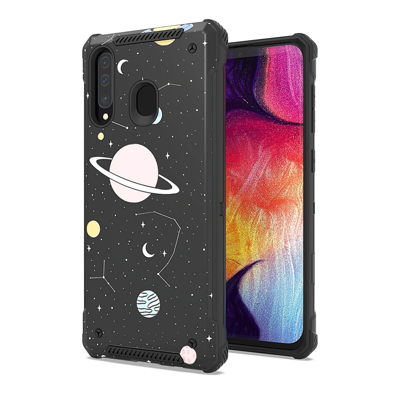 Custom high releif printing phone case cover celular for Samsung A50 A20 A30