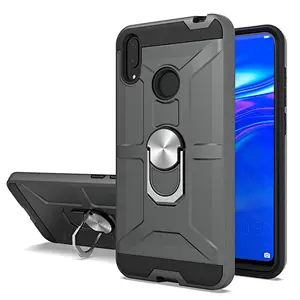 New design phone cover for Huawei Y7 2019 ring case with kickstand for Huawei Y7 Pro 2019 Y7 Prime 2019