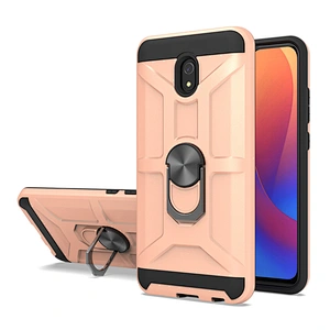 Logo customized kickstand anti shocking with ring holder phone cover case For Mi Redmi Note 8A Pro 9S